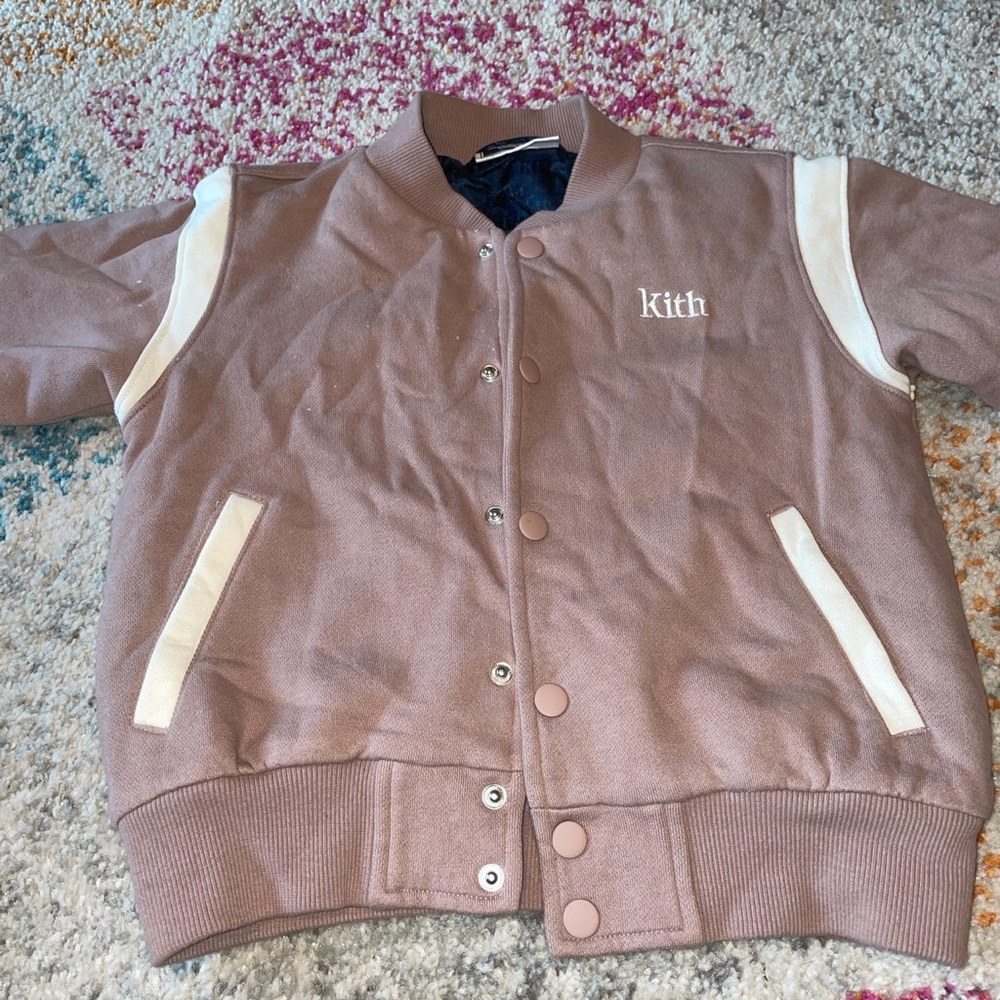 Kids kith bomber jacket